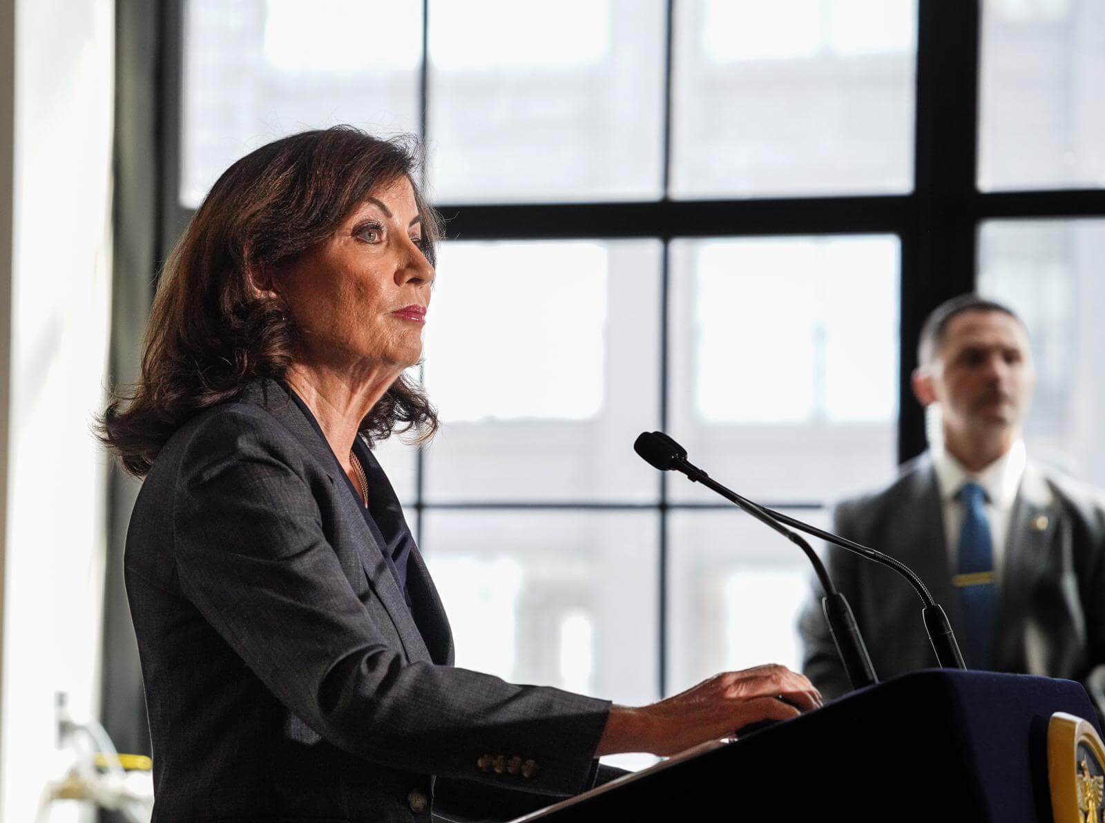 'Let them work': Hochul, Adams call on Biden to expedite work permits for migrants 6 Governor Kathy Hochul