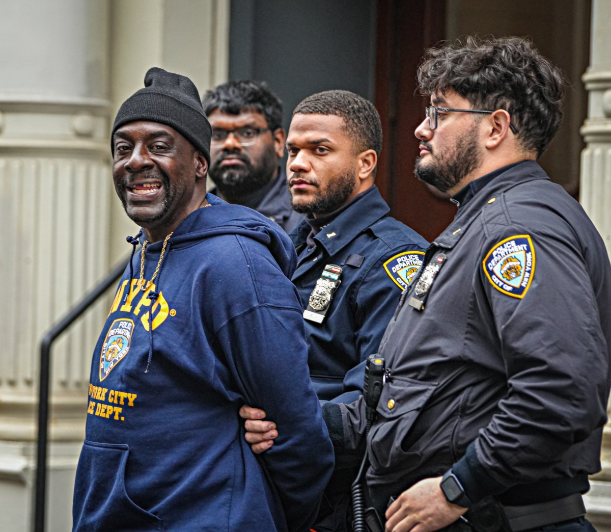 Is Hochul's push for greater involuntary confinement power the answer to addressing severe mental illness and saving lives? 2 Suspect smiles after being arrested for SoHo stabbing