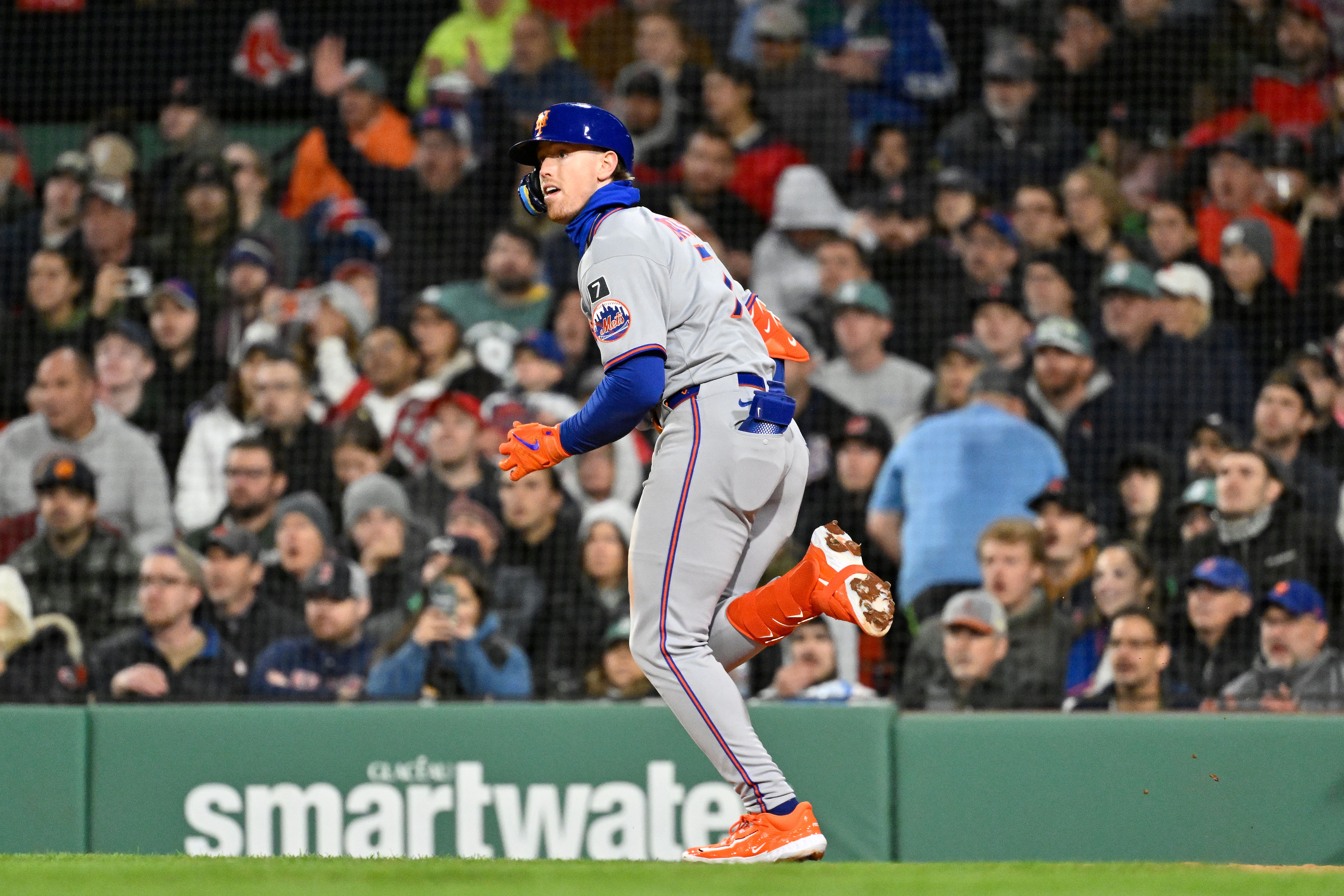 Brett Baty mets Red Sox